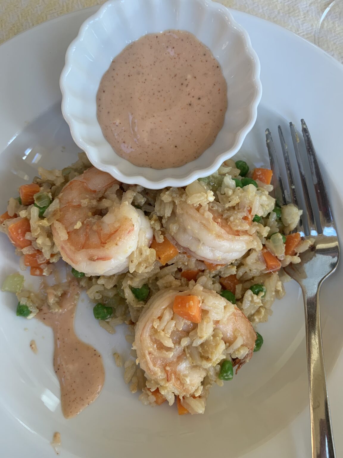 Fried Rice is a quick and delicious way to get dinner on the table fast. You won't want to skip making the YumYum Sauce!